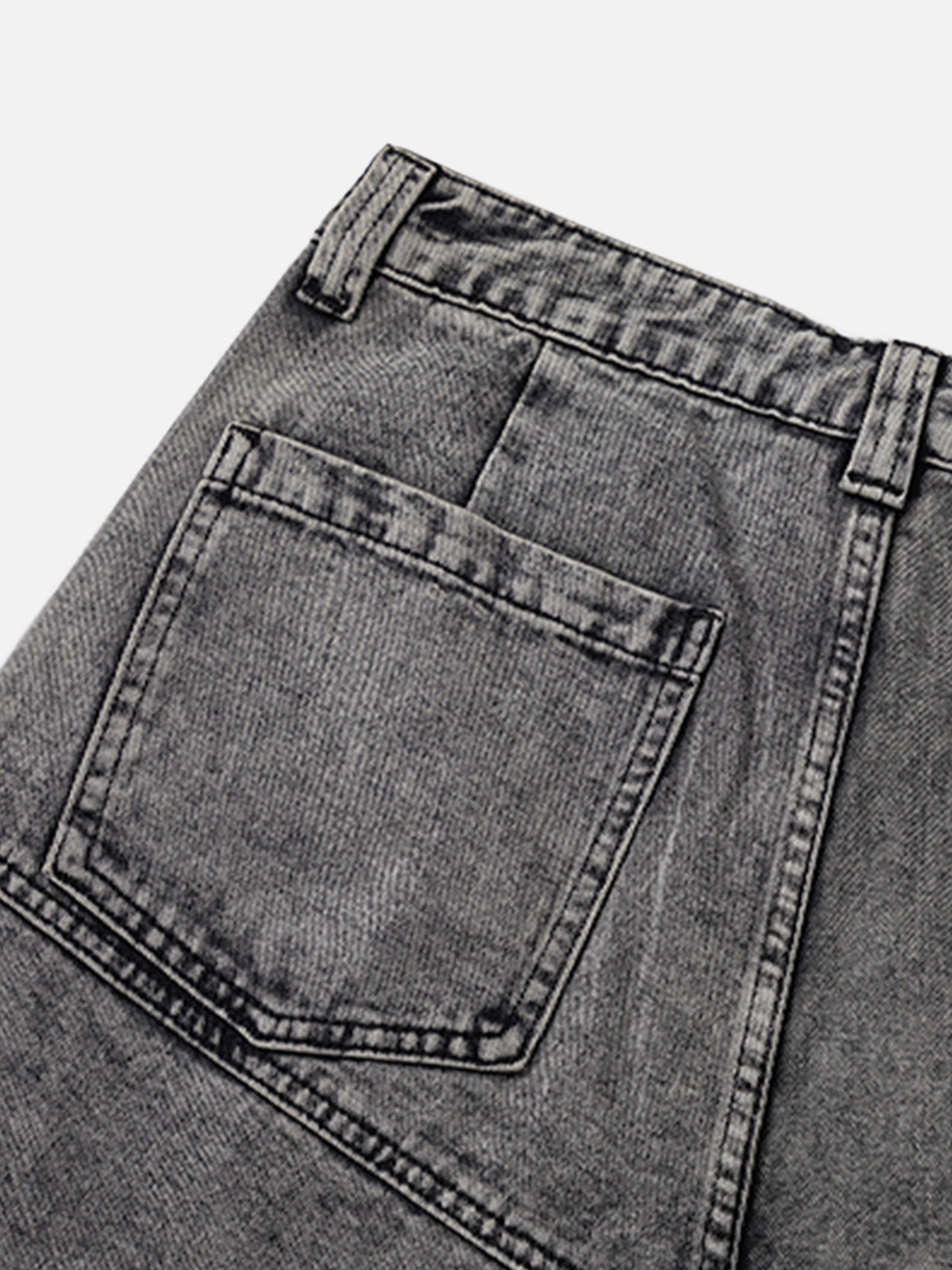 Wrinkle Washed Longline Jorts