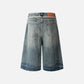 Lightning Print Longline Jorts