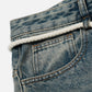 Lightning Print Longline Jorts