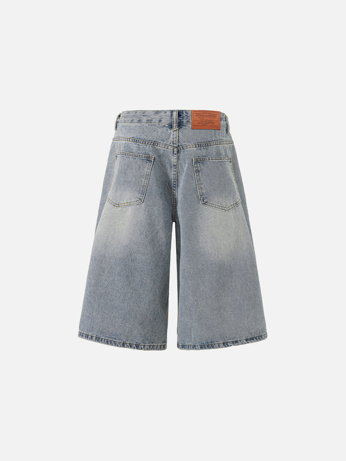 Distressed Baggy Longline Jorts