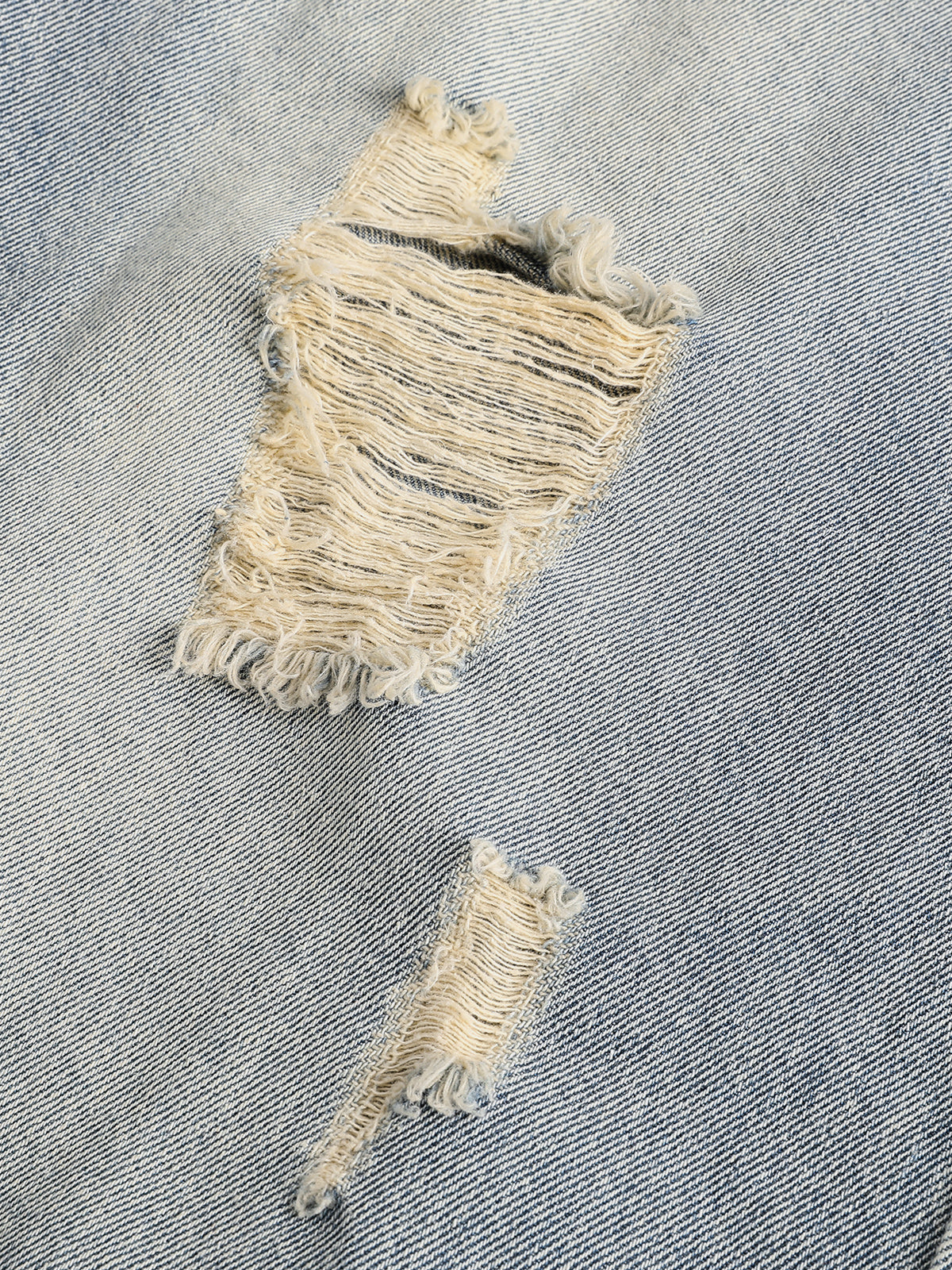 Distressed Baggy Longline Jorts