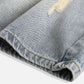 Distressed Baggy Longline Jorts