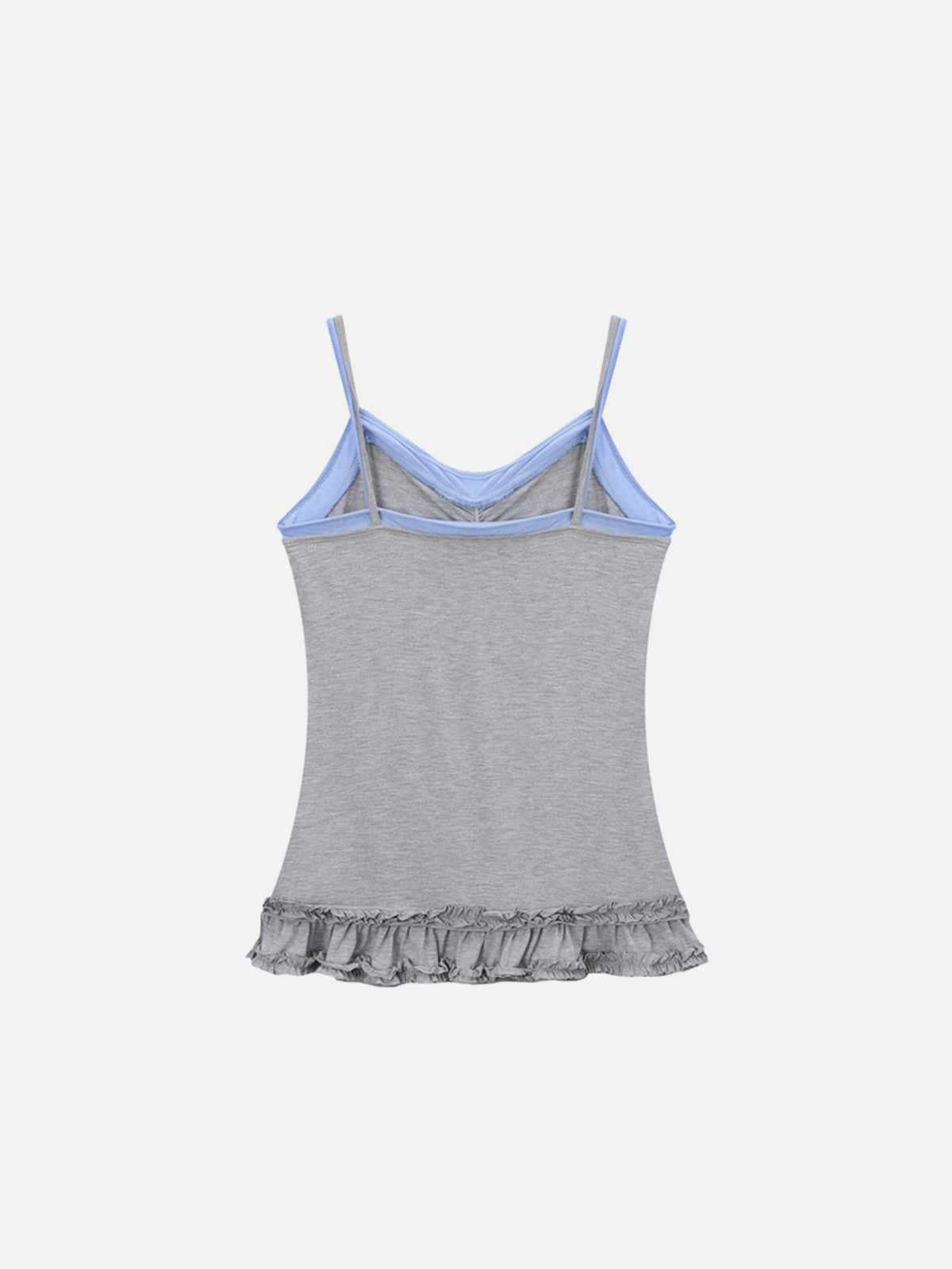 Two Layer Wrinkle Cami Top
