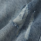 Washed Distressed Longline Barrel Jorts