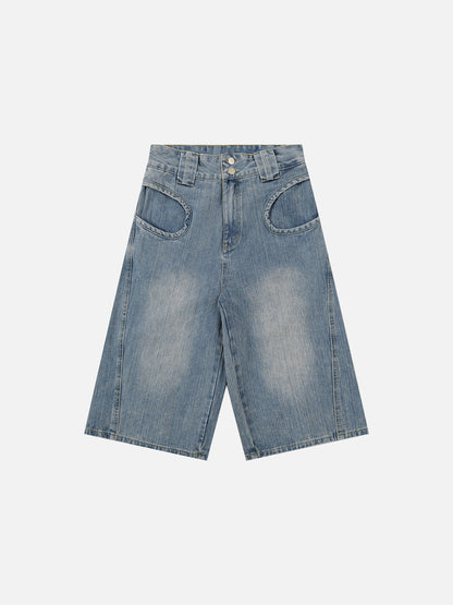 Irregular Pocket Longline Jorts