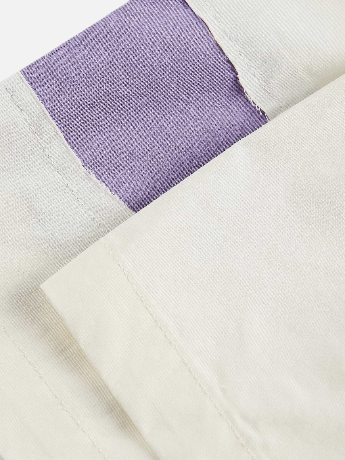 Colorful Patchwork Short Sleeve Shirt