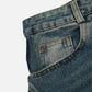 Leopard Kerchief Super Baggy Barrel Jeans
