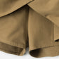 Solid Drawstring Skirt
