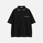 Embroidery Short Sleeve Shirt