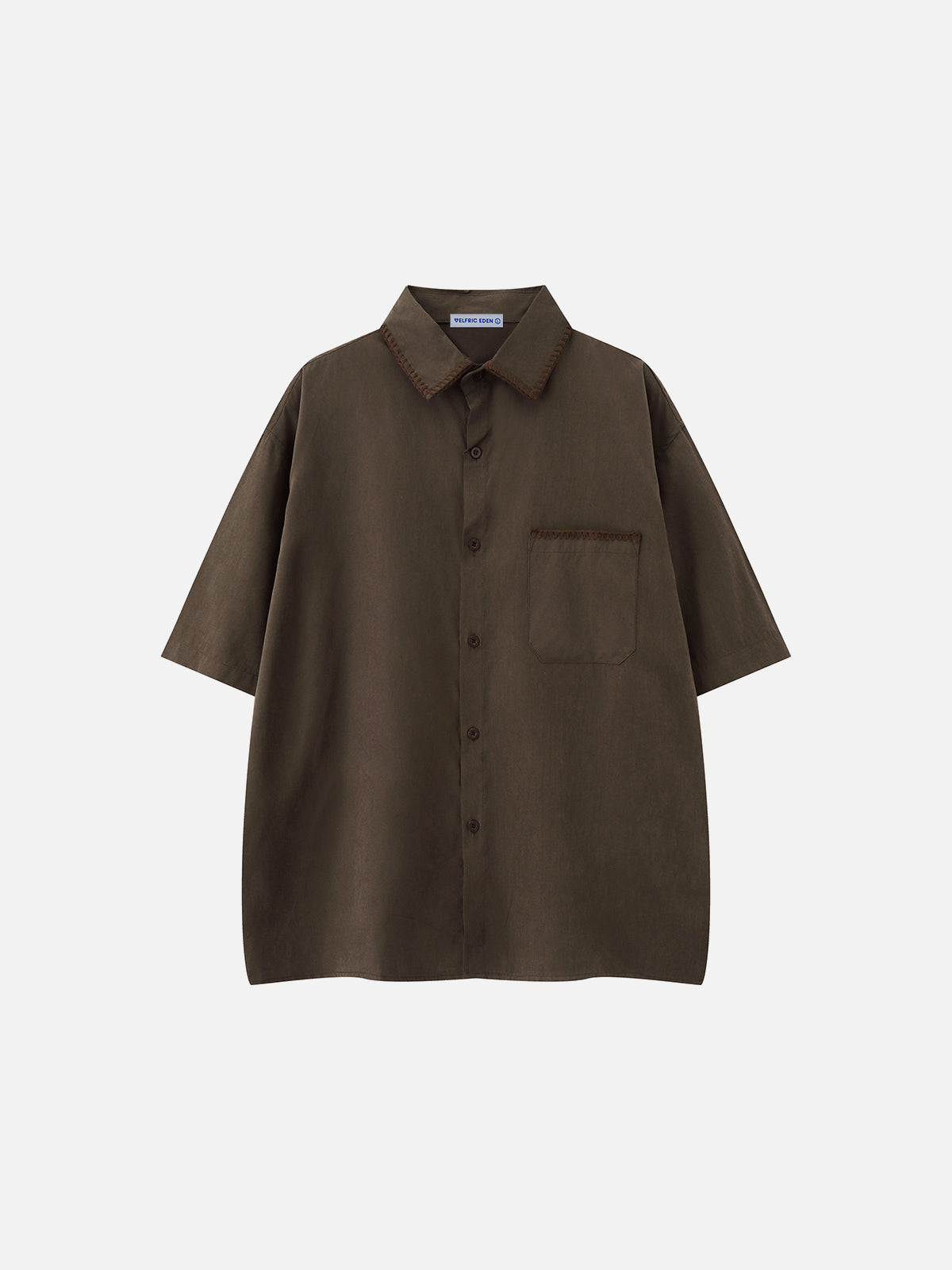 Embroidery Short Sleeve Shirt