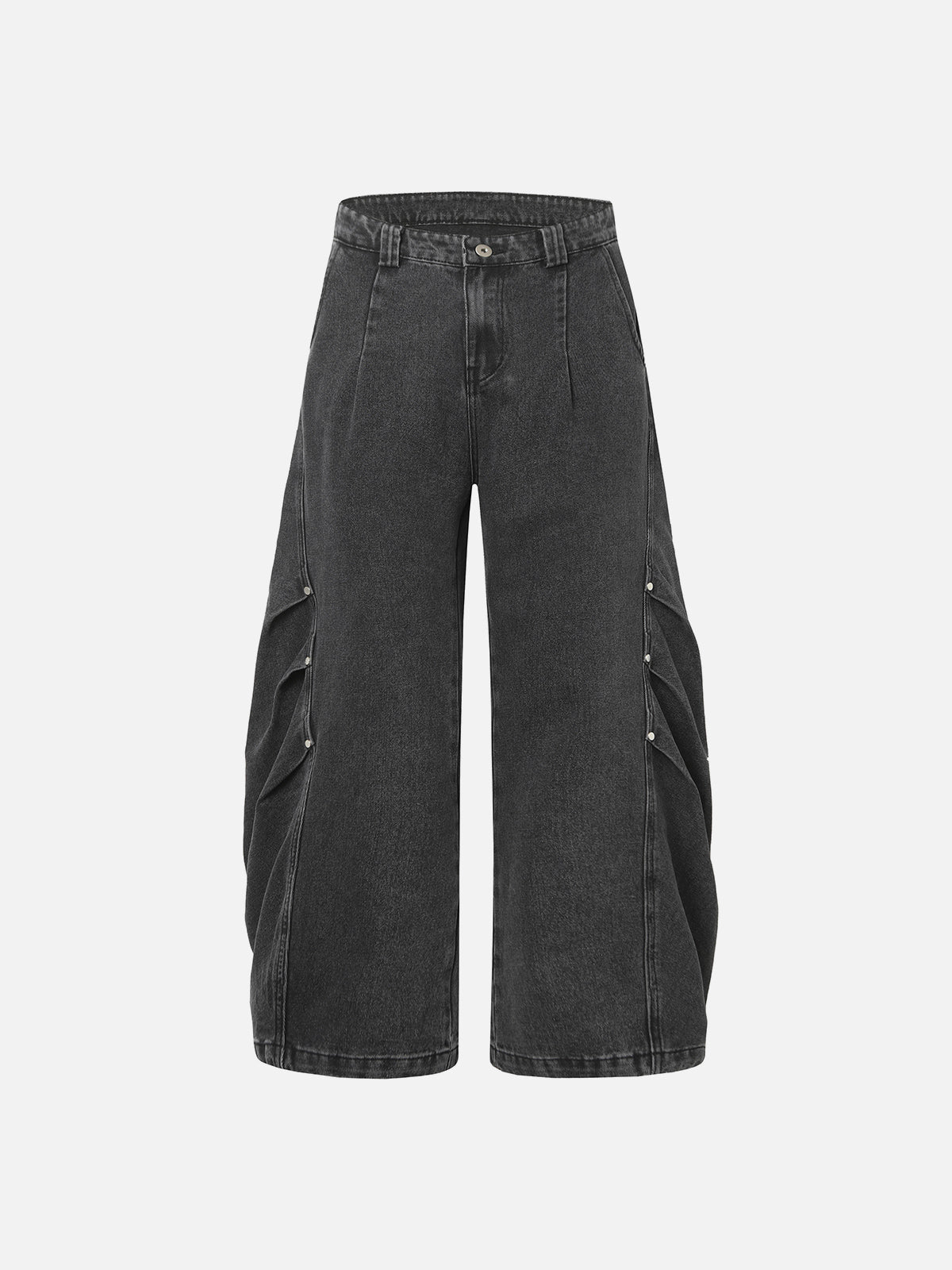 Wrinkle Baggy Jeans