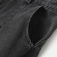 Wrinkle Baggy Jeans