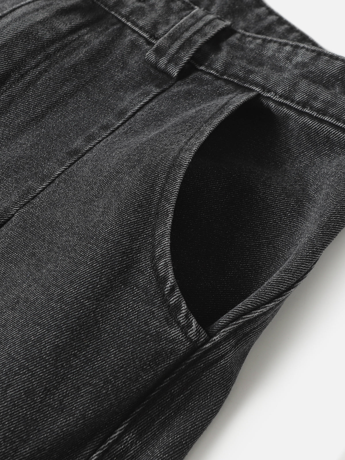 Wrinkle Baggy Jeans
