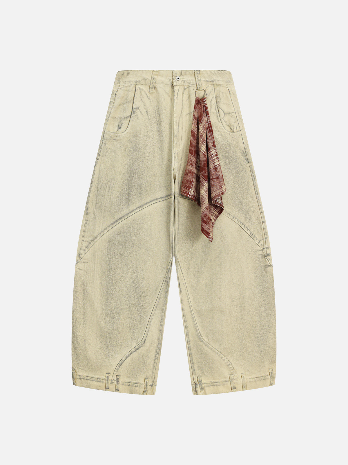 Reverse Super Baggy Barrel Jeans