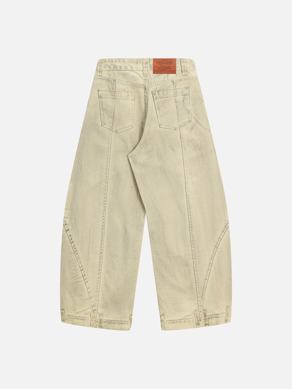 Reverse Super Baggy Barrel Jeans