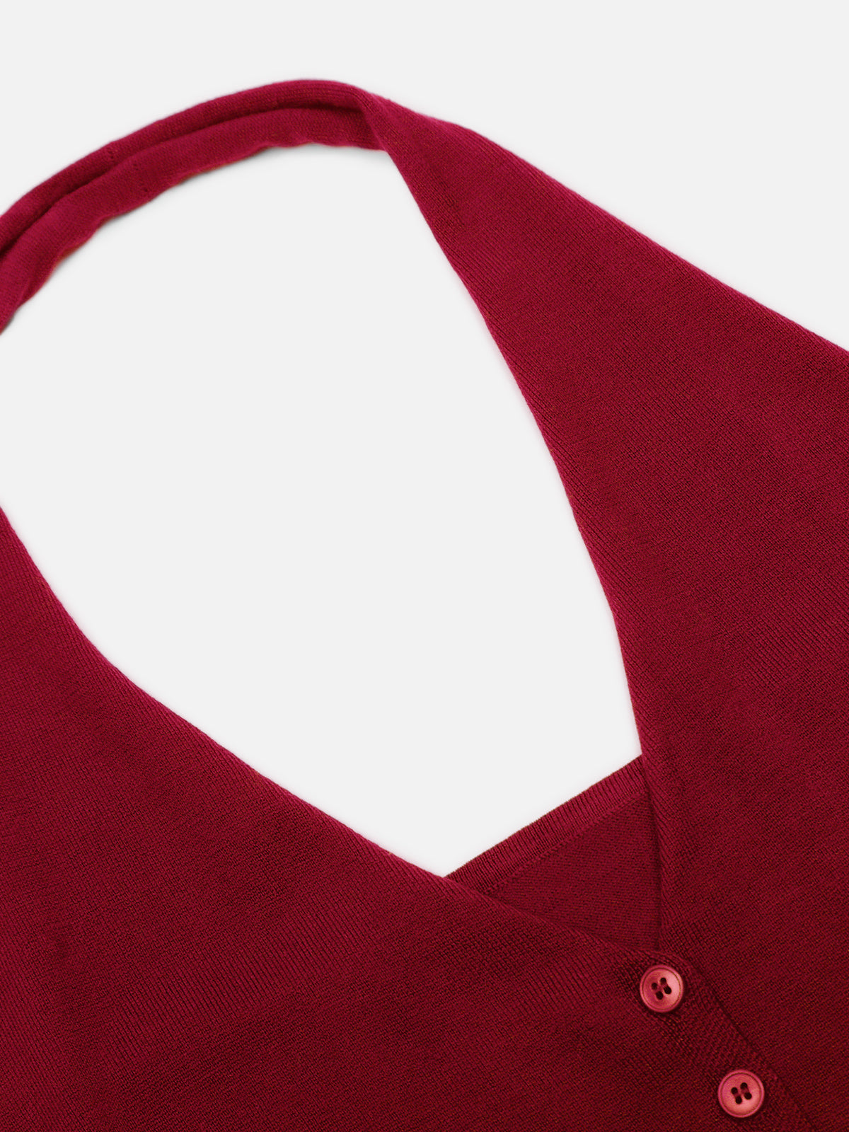 Button Knit Cami Top