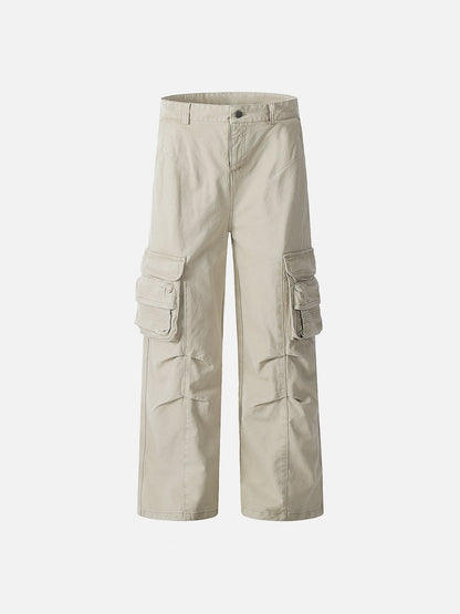 3D Pocket Wrinkle Pants