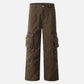 3D Pocket Wrinkle Pants