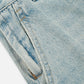 Two Layer Washed Longline Jorts
