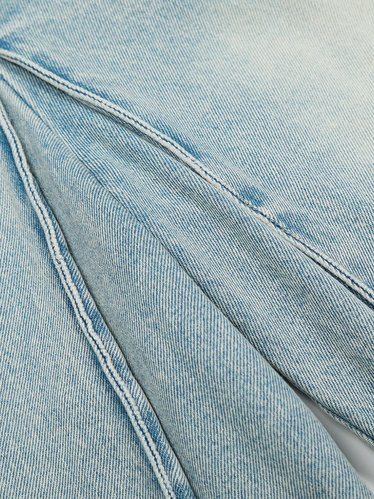 Two Layer Washed Longline Jorts