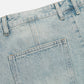 Two Layer Washed Longline Jorts