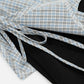 Plaid Patchwork Bootcut Sweatpants