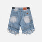 Splash-Ink Washed Jorts