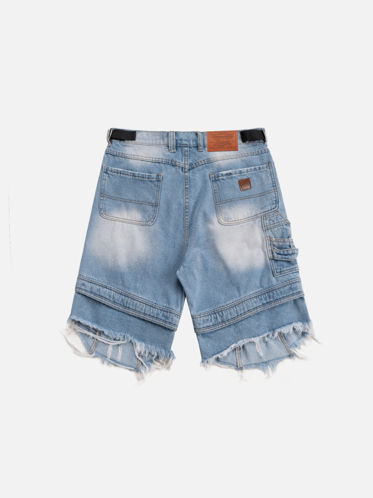 Splash-Ink Washed Jorts