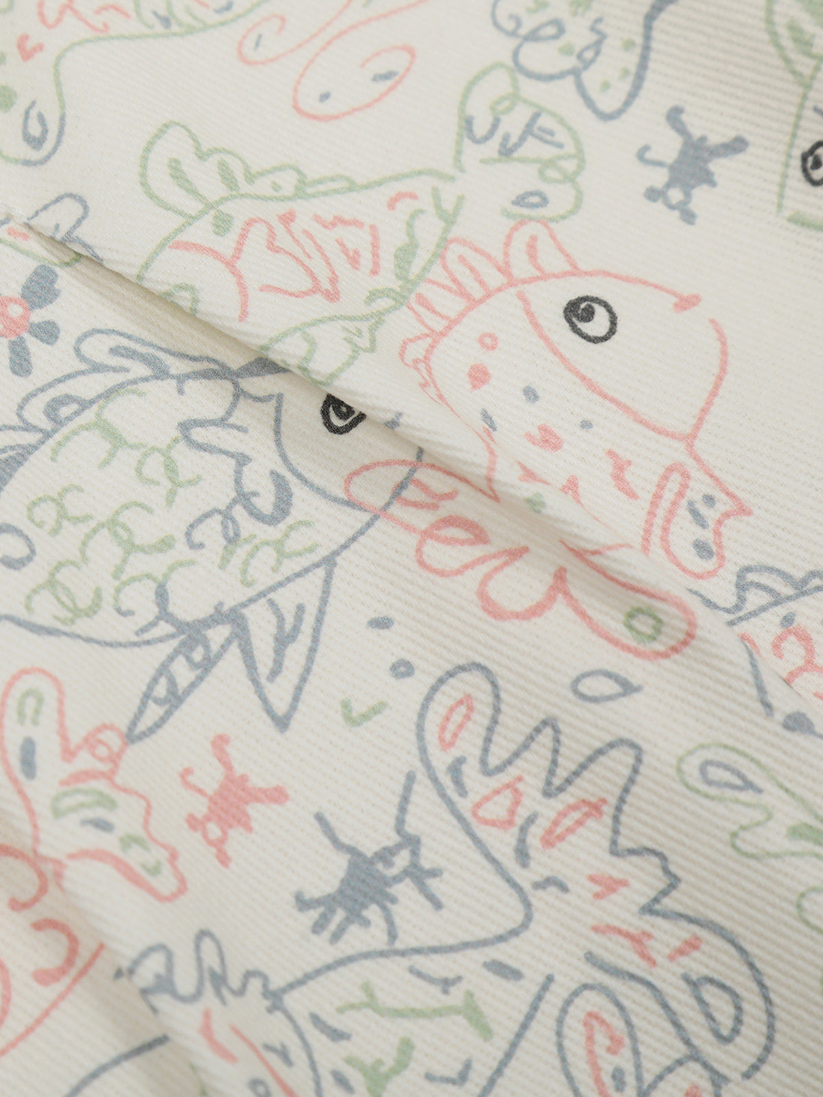 Full Print Fish Baggy Pants