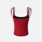 Color Blocking Print Cami Top