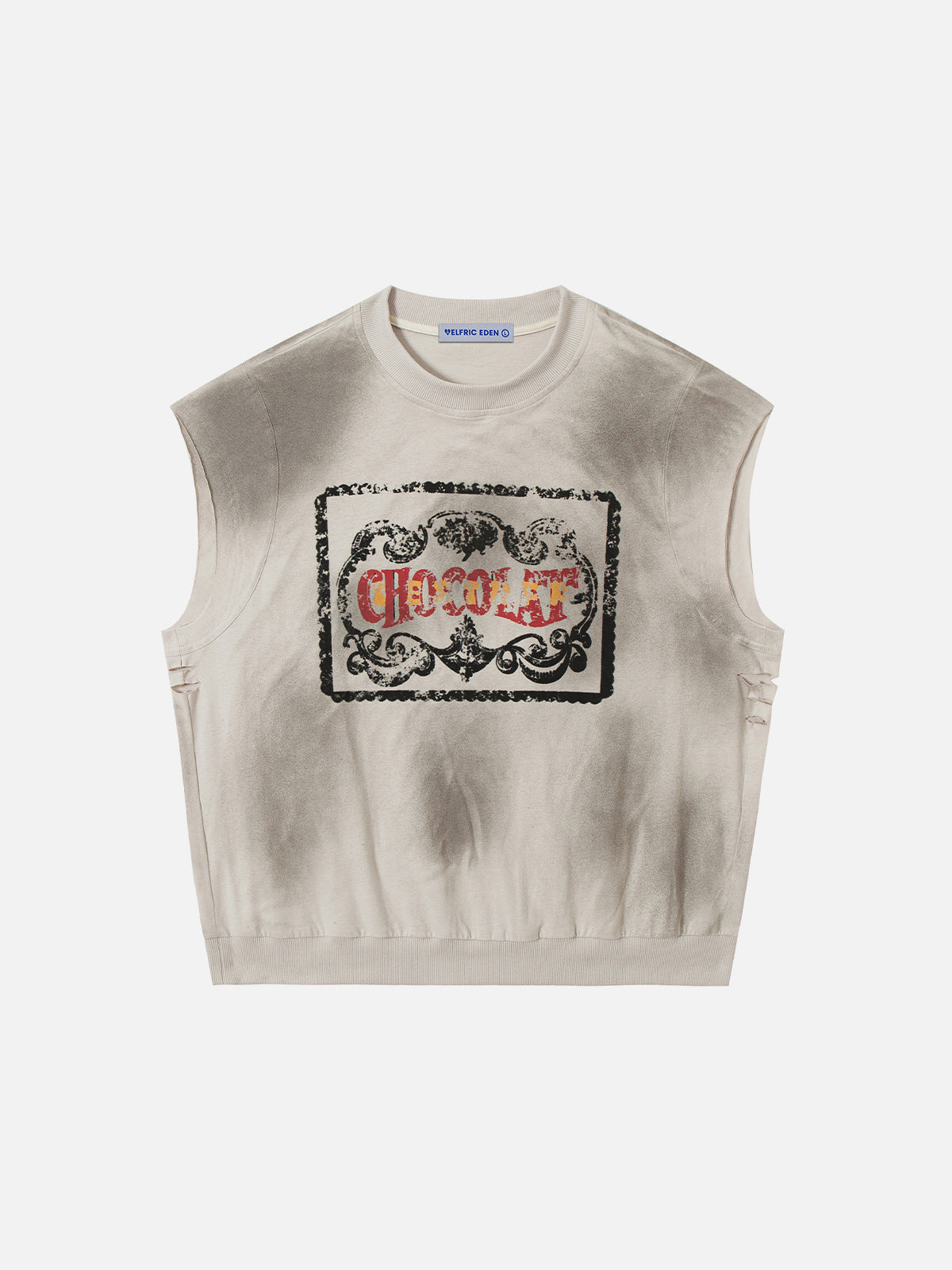Blurring Print Tank Top
