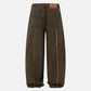 Fringe Patchwork Baggy Jeans