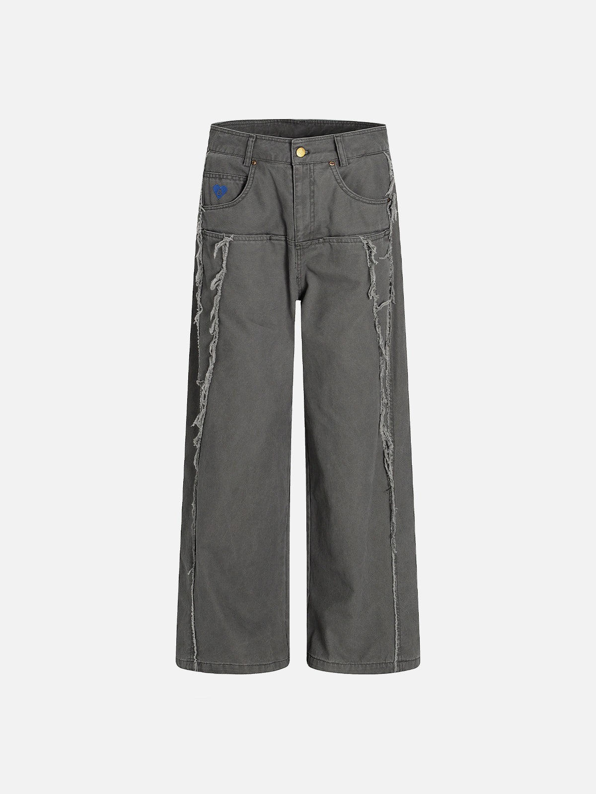 Fringe Baggy Cargo Pants