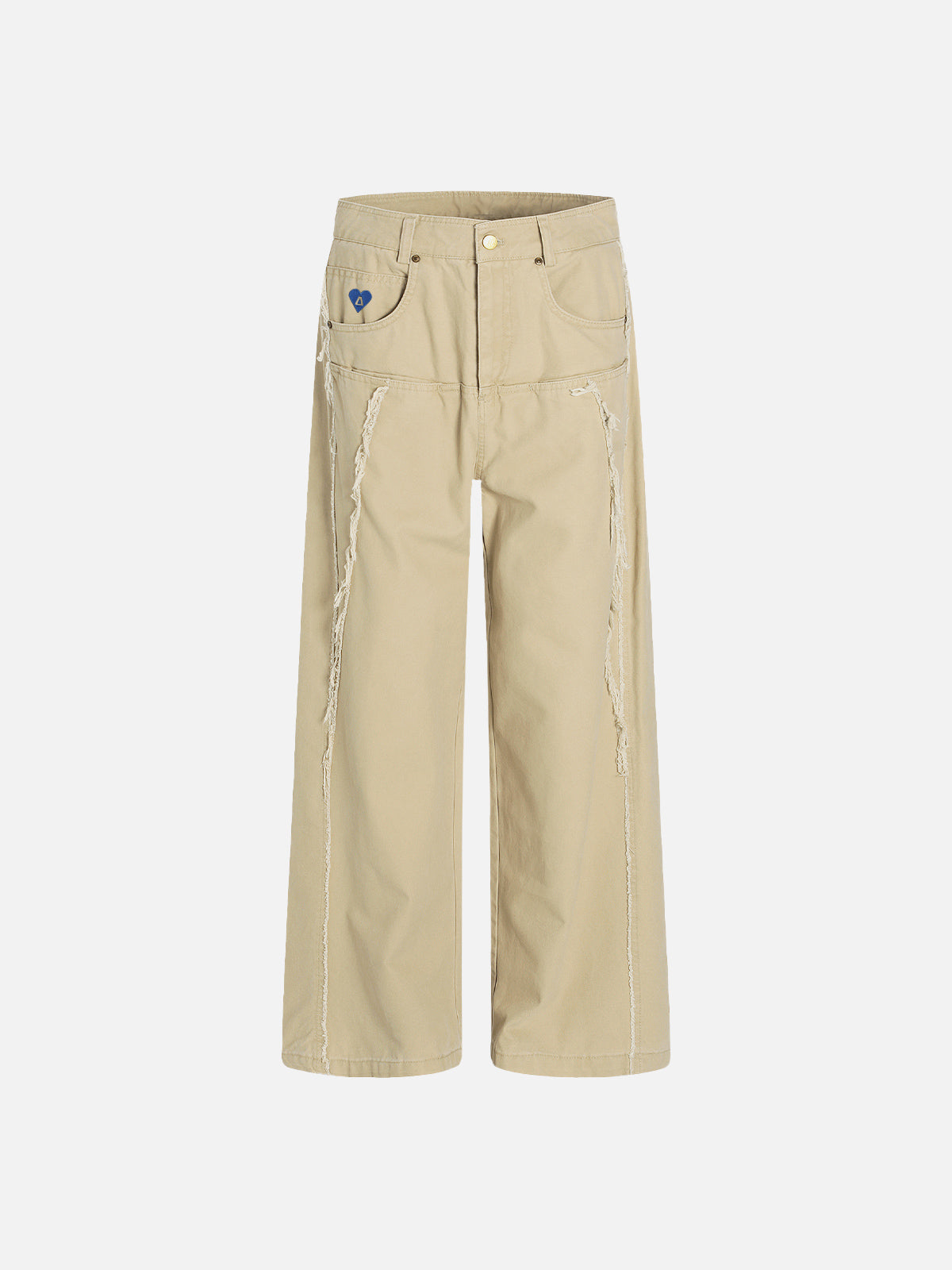 Fringe Baggy Cargo Pants