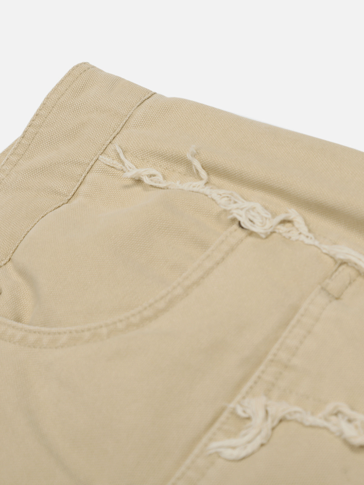 Fringe Baggy Cargo Pants