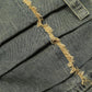 Fringe Wrinkle Baggy Jeans