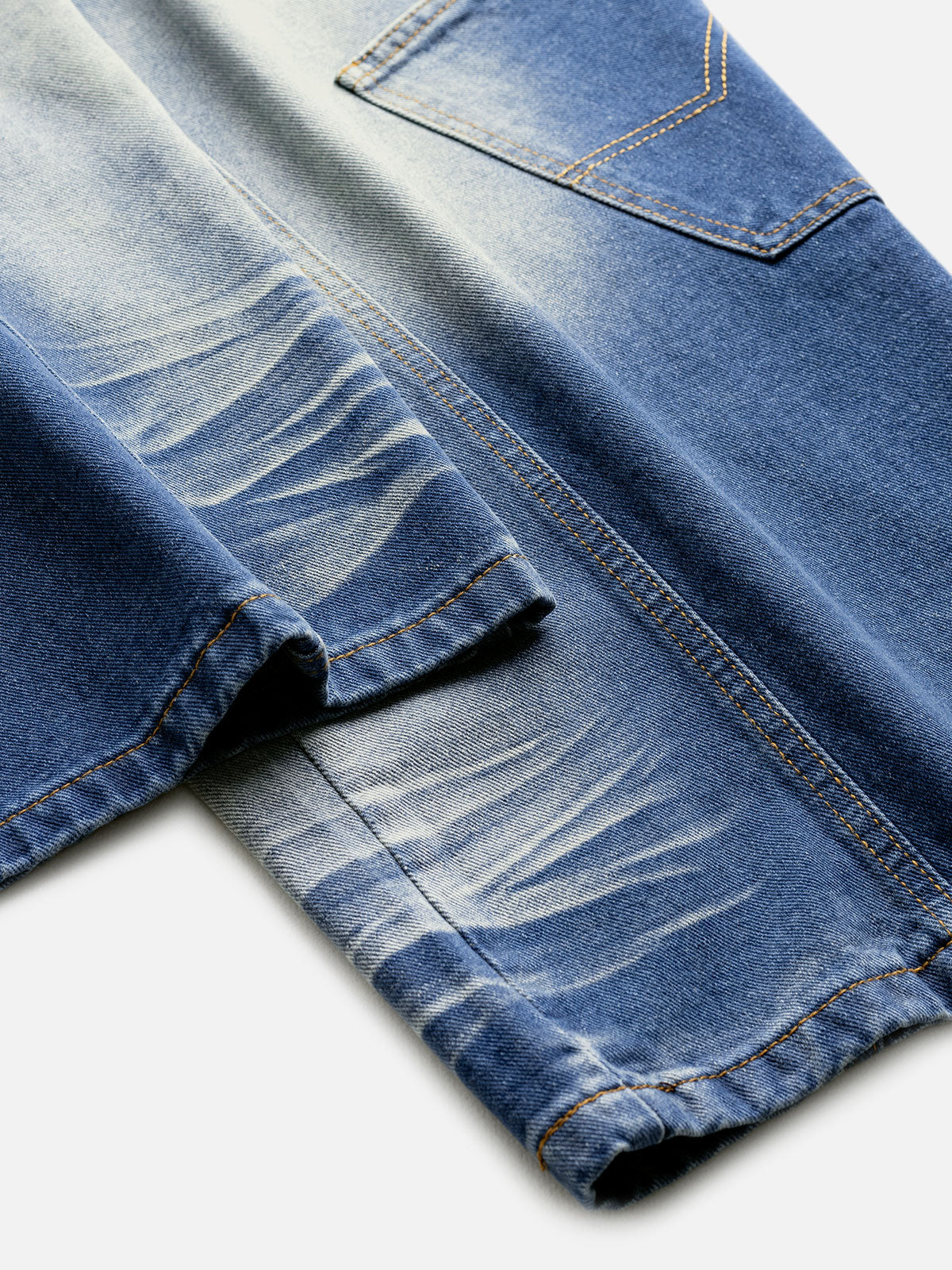 Multi Pocket Baggy Jeans