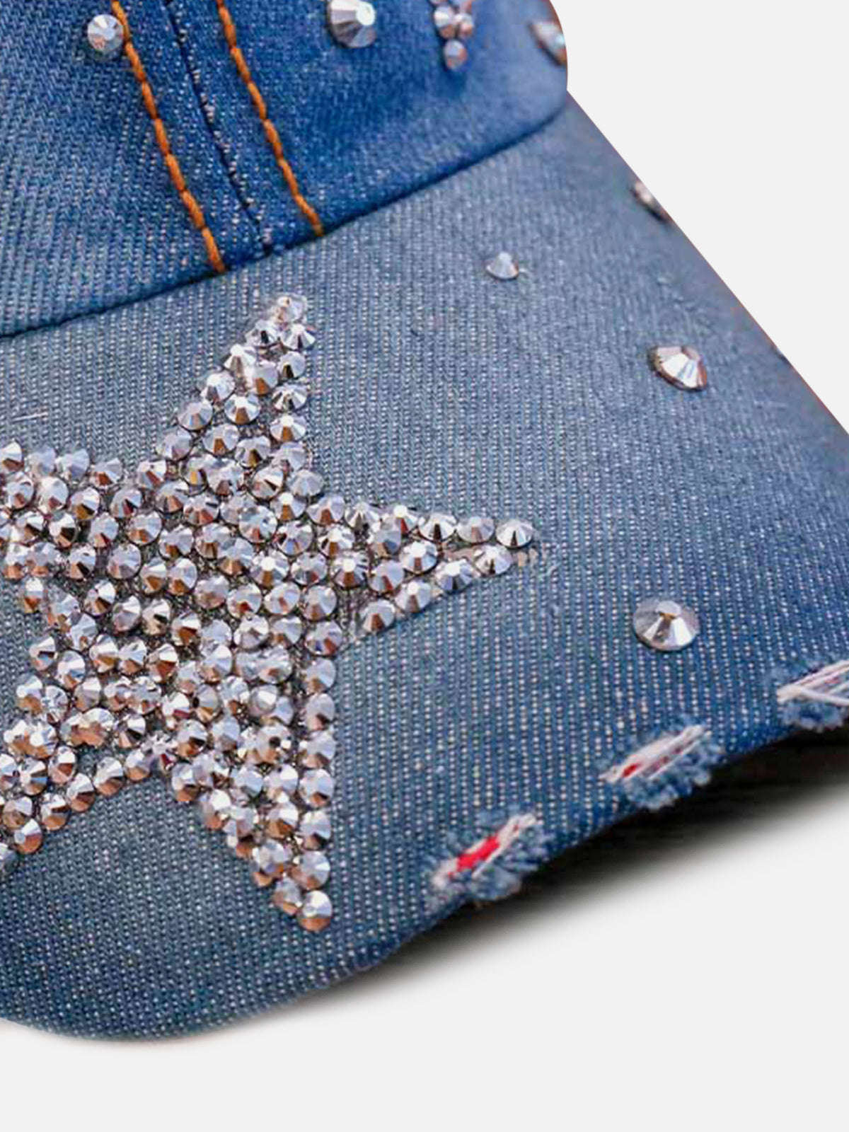 Hotfix Rhinestones Star Cap