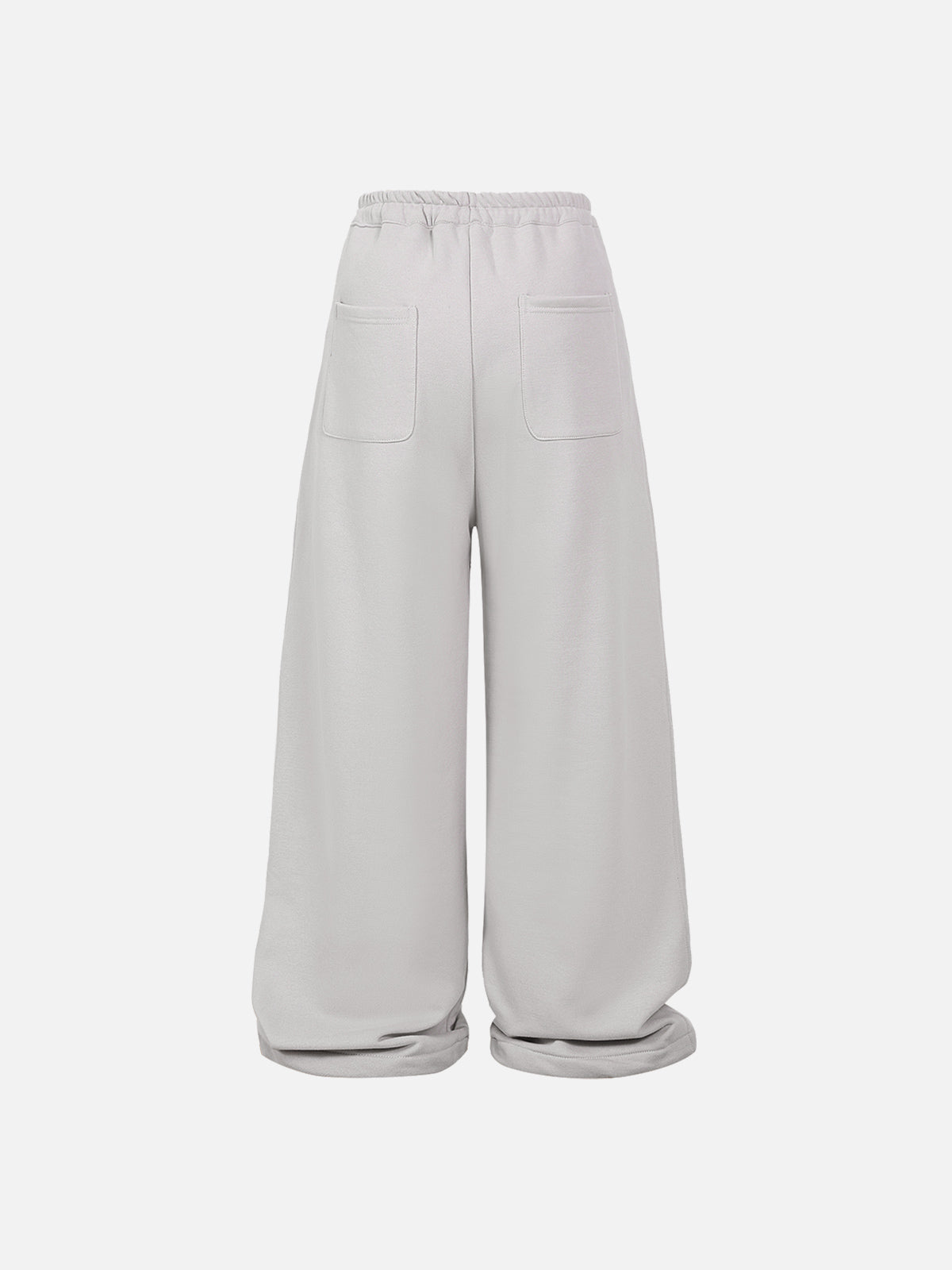 Pleated Baggy Sweatpants