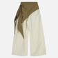 Color Blocking Bandage Pants