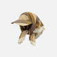 Leopard Print Lace Patchwork Cap