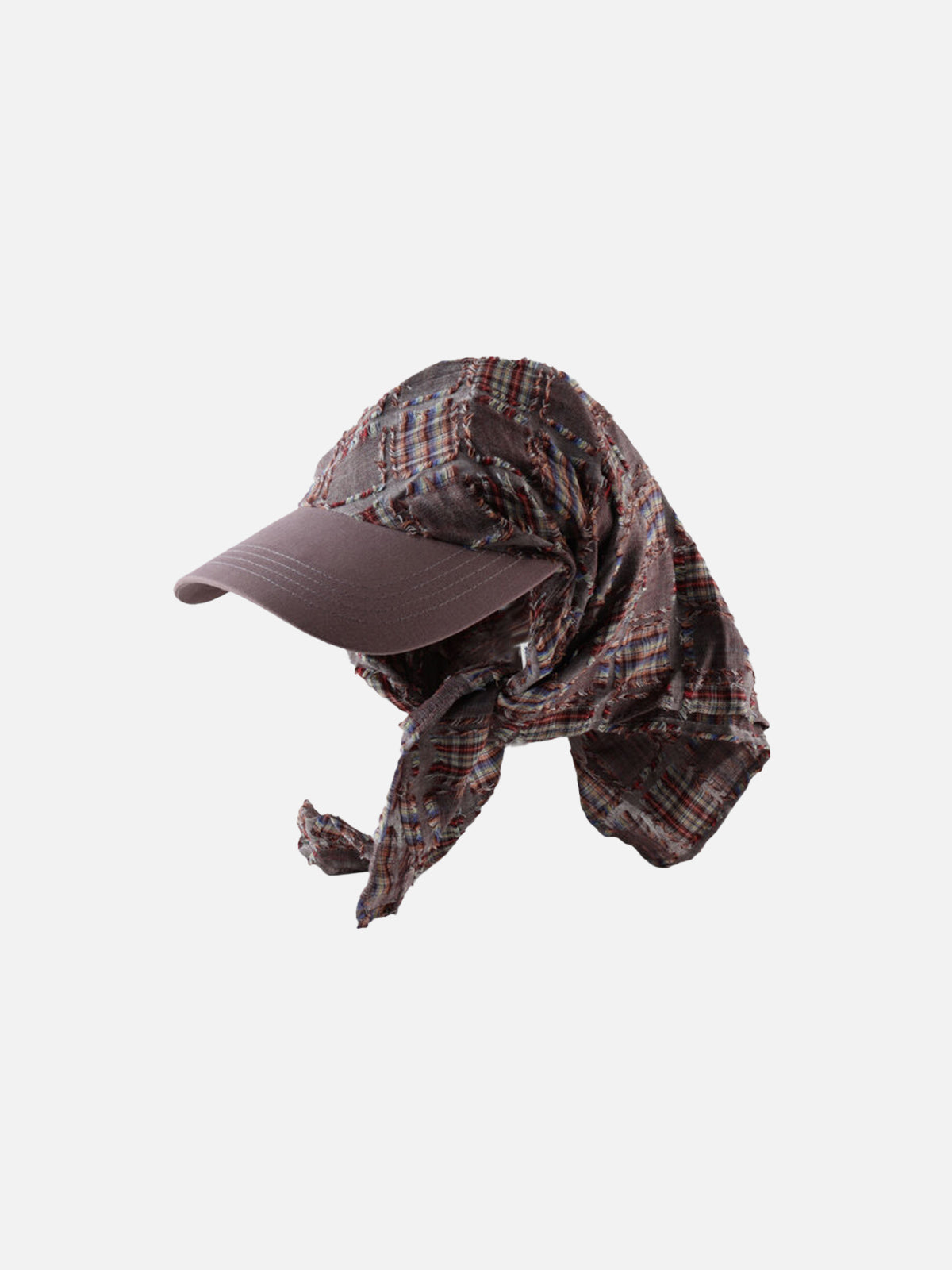 Plaid Patchwork Cap