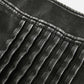 Wrinkle Faux Leather Skirt