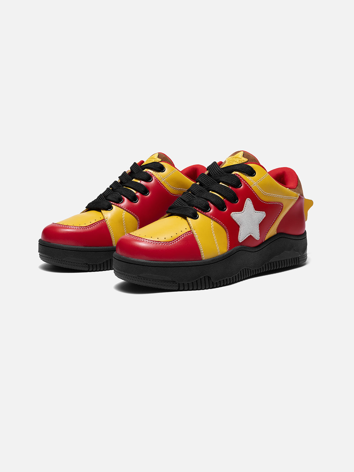 Triple Star Color Blocking Shoes
