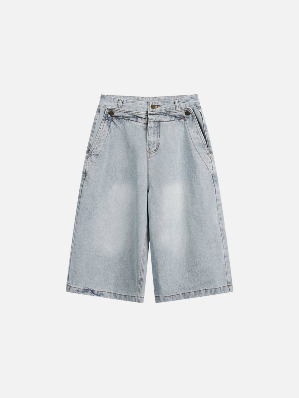 Two Layer Washed Longline Jorts
