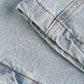Two Layer Washed Longline Jorts