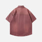Gradient Washed Short Sleeve Shirt