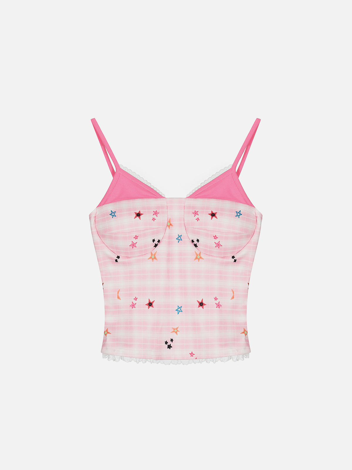 Star Print Cami Top