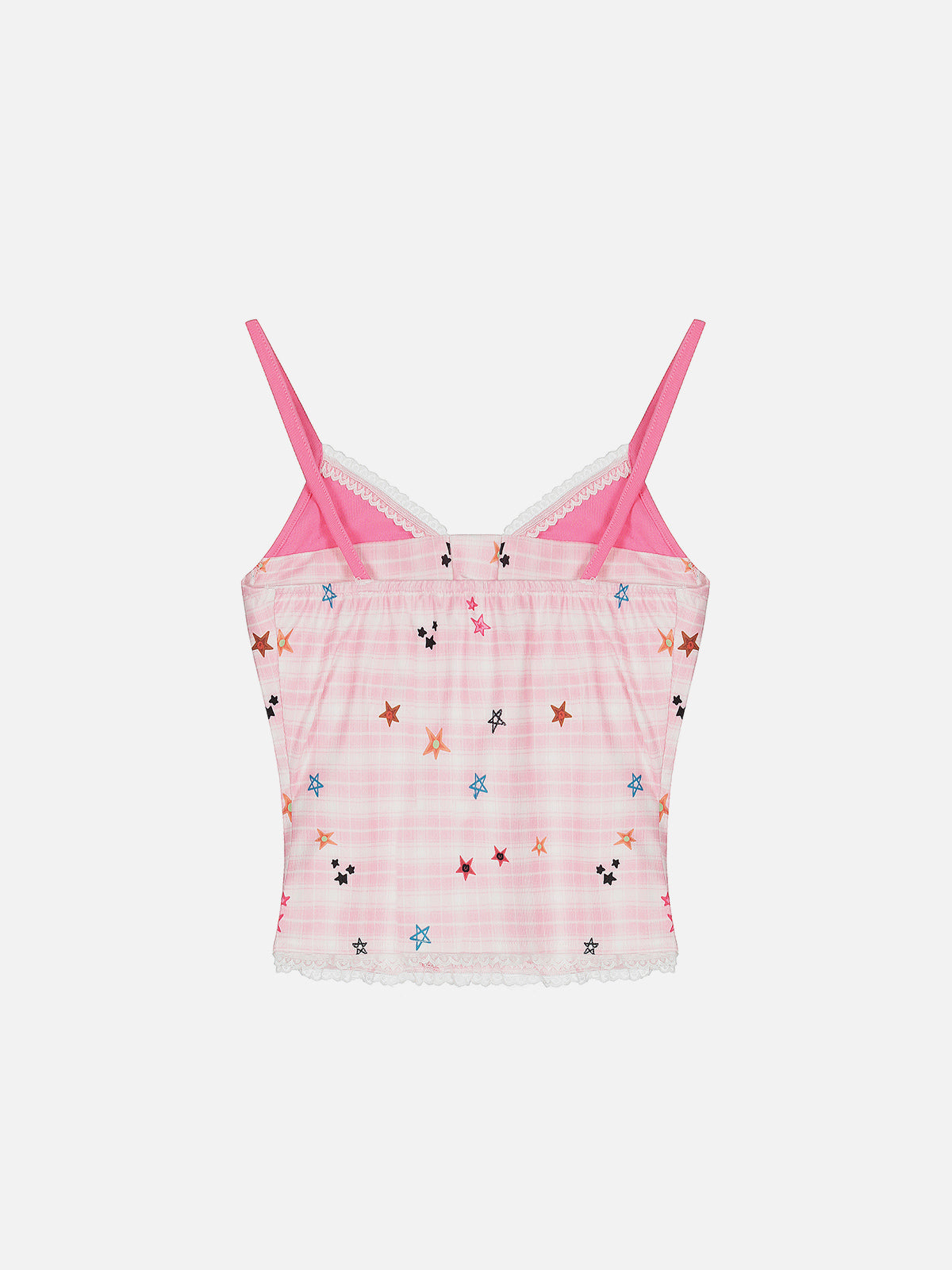 Star Print Cami Top