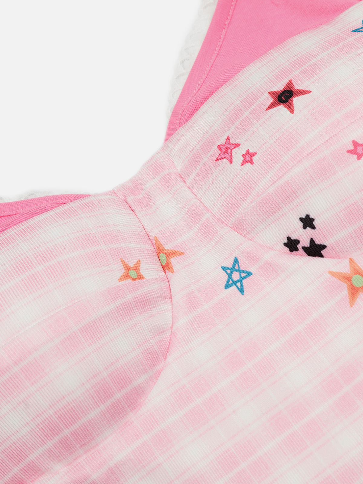 Star Print Cami Top